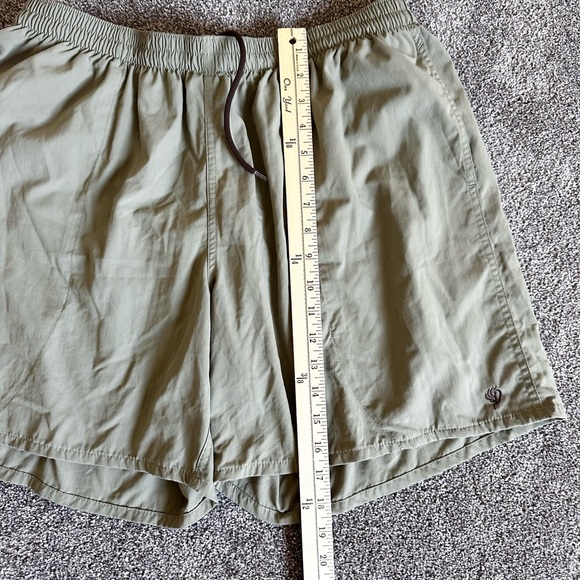 Duck Camp Premium Outdoor Goods Scout Shorts Drawstring Elastic Waist Green XL - Picture 8 of 10